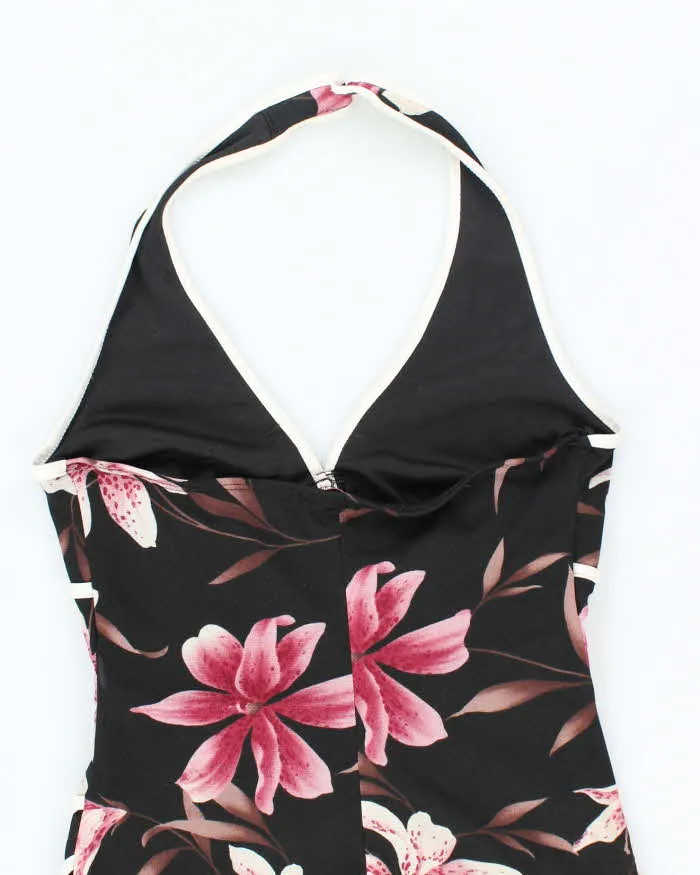 Vintage 90s Ruby Rox Halter Neck Asymmetric Hem Dress - S sold by Rokit product image thumbnail 4