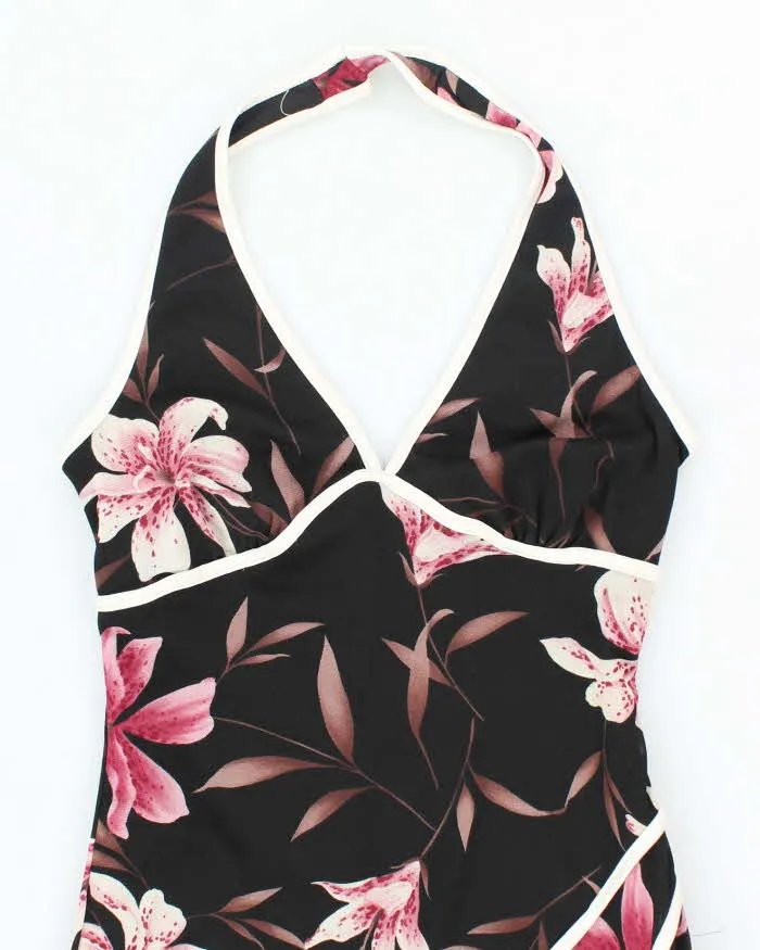 Vintage 90s Ruby Rox Halter Neck Asymmetric Hem Dress - S sold by Rokit product image thumbnail 3