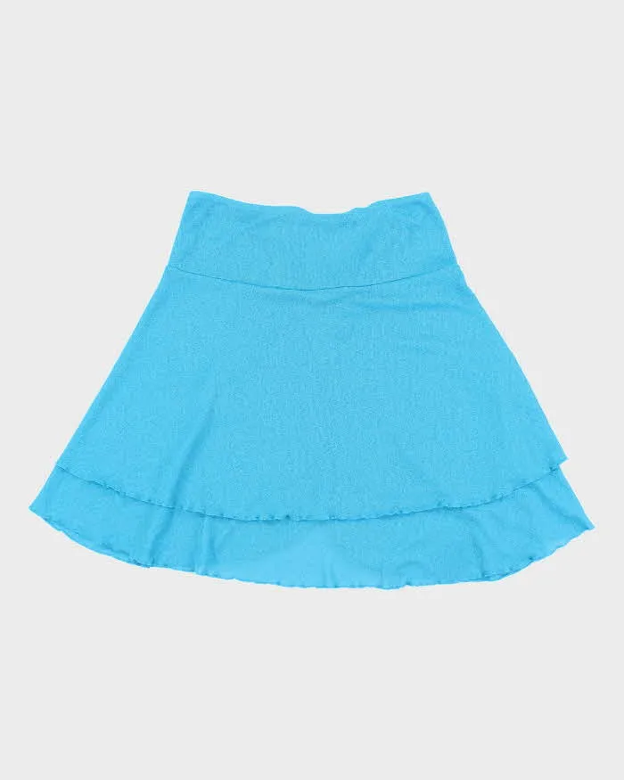 Vintage Y2k 00s Cover Me Blue Beach Cover Up Skirt - M sold by Rokit product image thumbnail 2