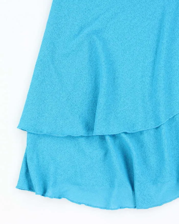 Vintage Y2k 00s Cover Me Blue Beach Cover Up Skirt - M sold by Rokit product image thumbnail 5