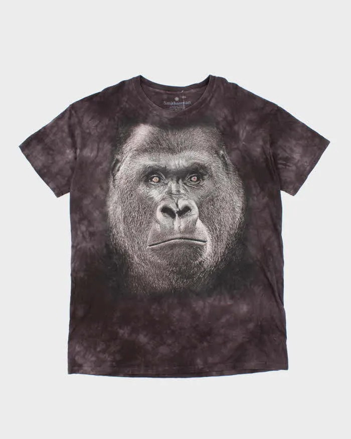 Vintage 2000's Smithsonian Gorilla All Over Print T-Shirt - XXL sold by Rokit