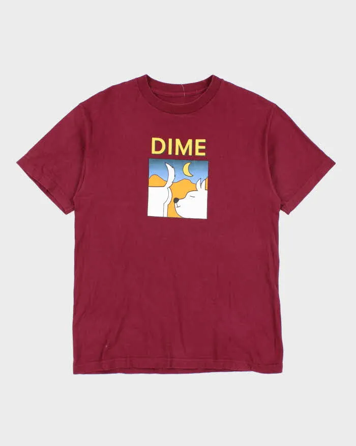 Dime Skateboards Sniffer Dog Graphic T-Shirt - M sold by Rokit