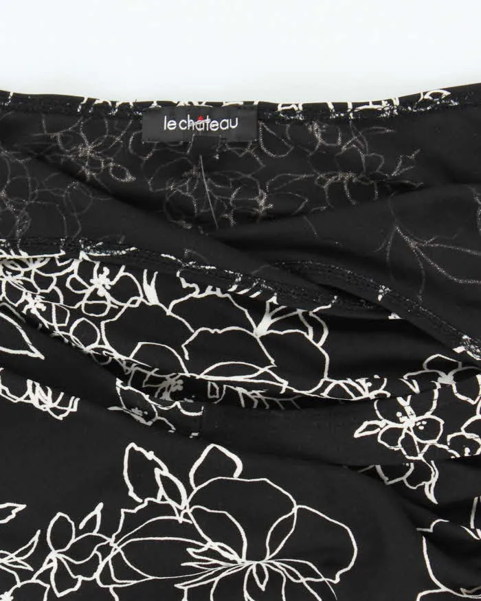 Vintage Y2k 00s Le Chateau Floral Halter Dress - XS sold by Rokit product image thumbnail 5