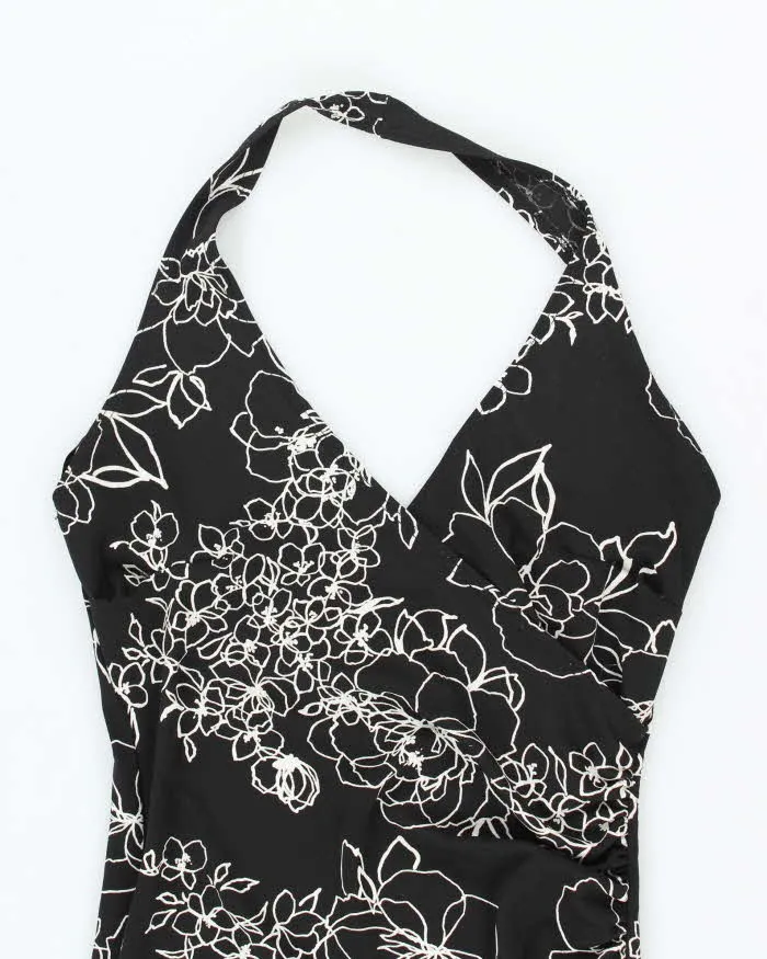 Vintage Y2k 00s Le Chateau Floral Halter Dress - XS sold by Rokit product image thumbnail 3