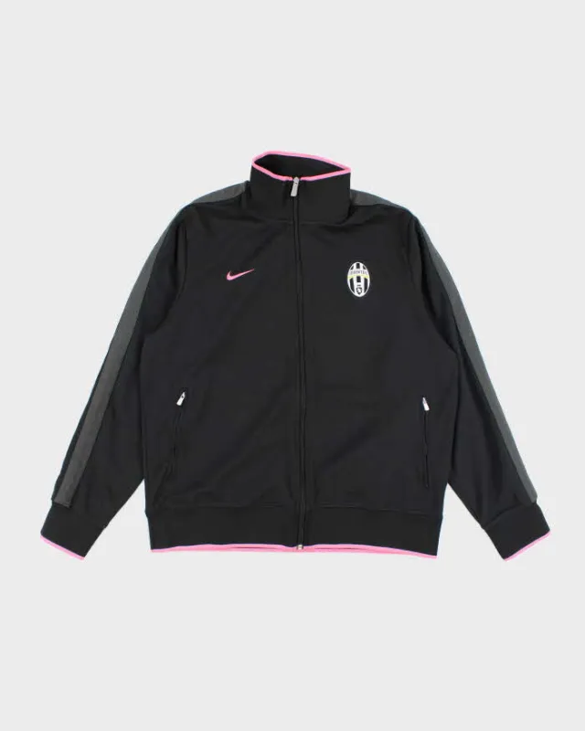 Vintage Nike Juventus Pink & Black Track Jacket - XL sold by Rokit