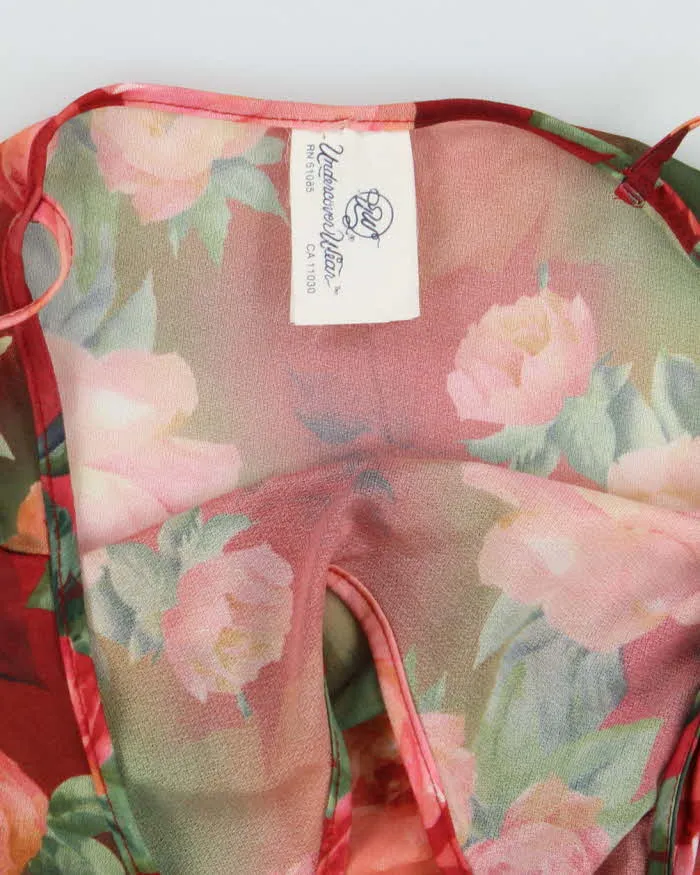 Vintage 90s Undercover Wear Sheer Floral Slip Dress - S sold by Rokit product image thumbnail 5