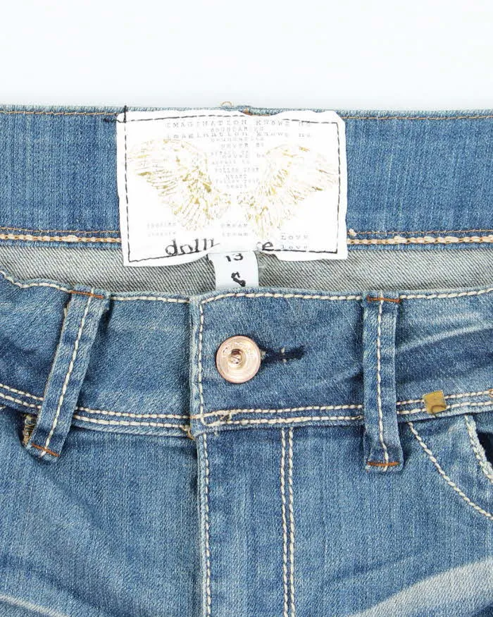 Vintage Y2k 00s Doll House Denim Mini Skirt - M sold by Rokit product image thumbnail 3
