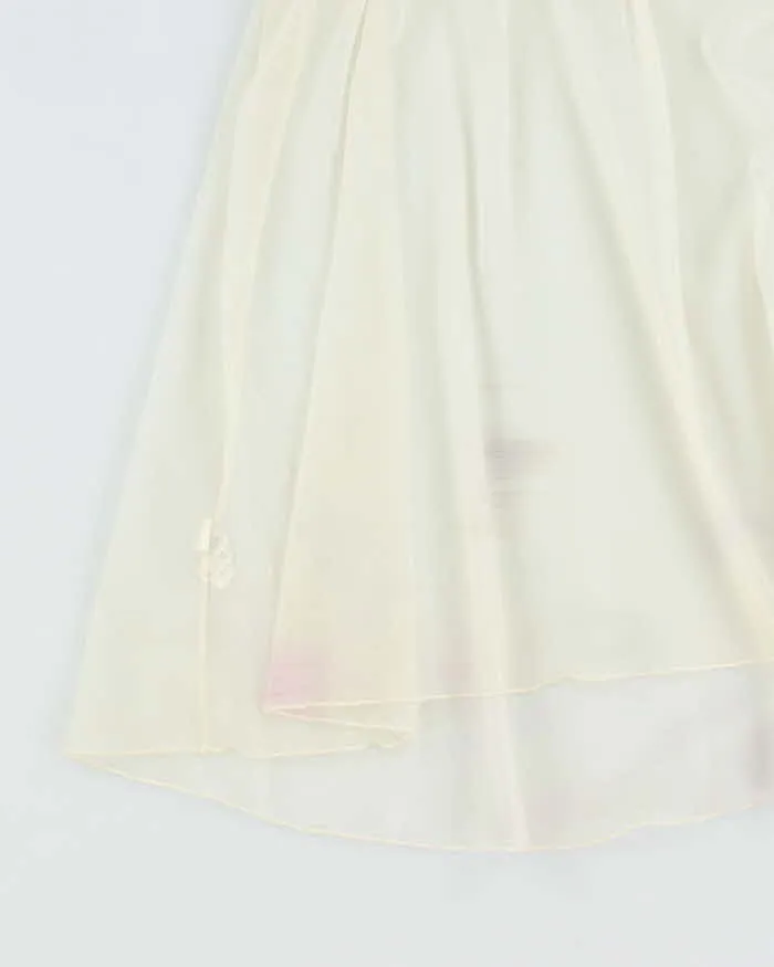 Vintage 90s Mesh Sip Mini Dress - XS sold by Rokit product image thumbnail 5
