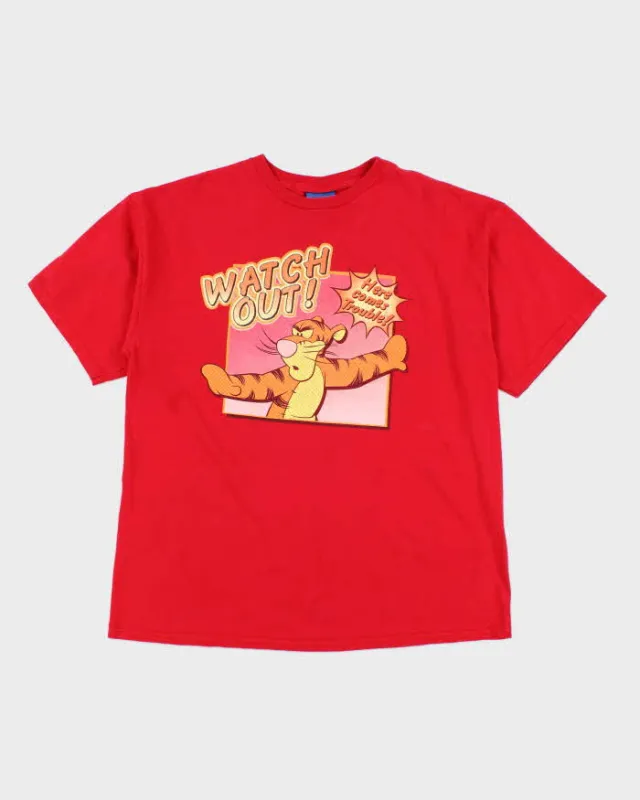Vintage 2000's Winnie the Pooh Tiger Graphic T-Shirt - XL sold by Rokit