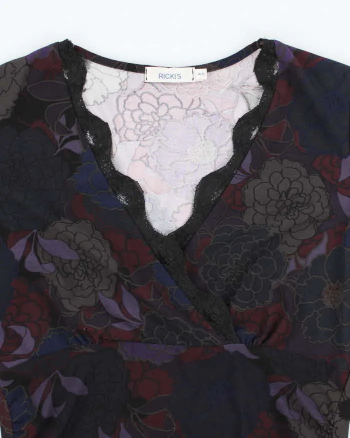 Vintage Y2k 00s Rickis Floral Top - S sold by Rokit product image thumbnail 3