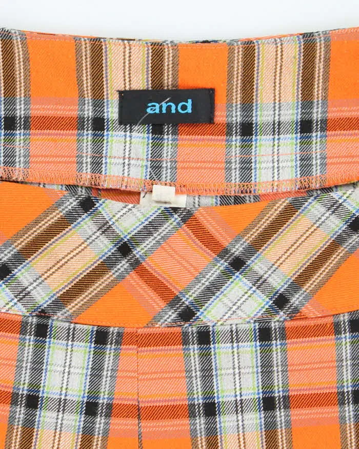 Vintage Y2k 00s And Checked Mini Skirt - S sold by Rokit product image thumbnail 3