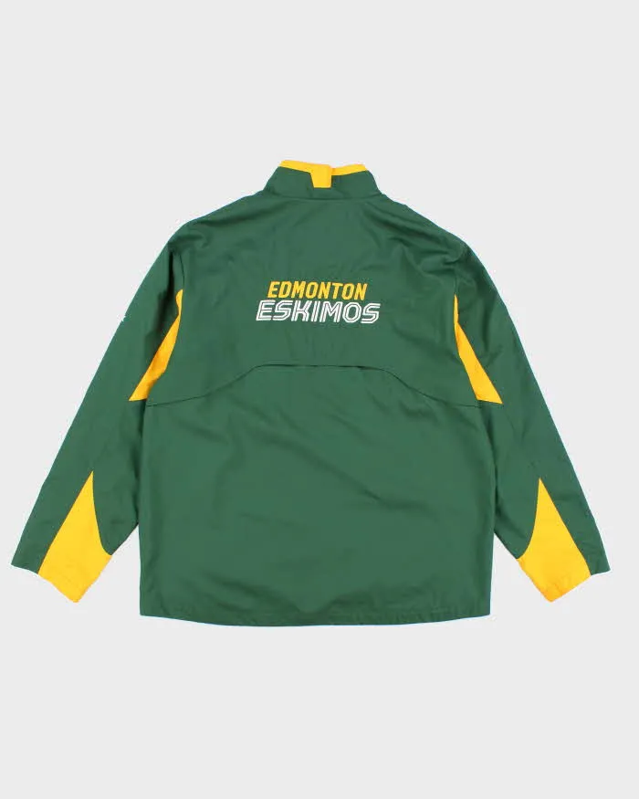 Vintage 2000's Reebok Edmonton Elks Canadian Football Windbreaker Jacket - M sold by Rokit product image thumbnail 2