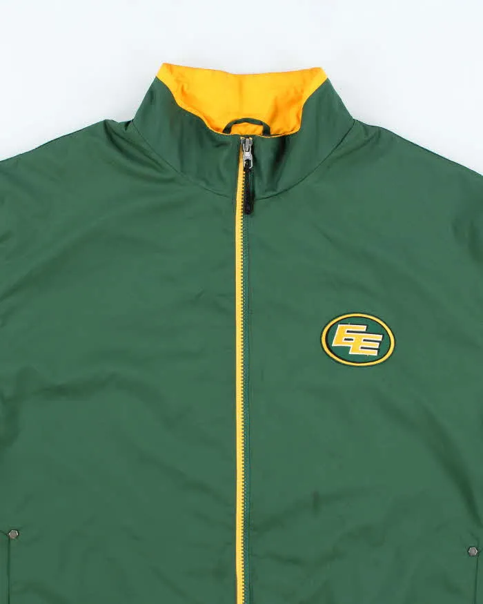 Vintage 2000's Reebok Edmonton Elks Canadian Football Windbreaker Jacket - M sold by Rokit product image thumbnail 3