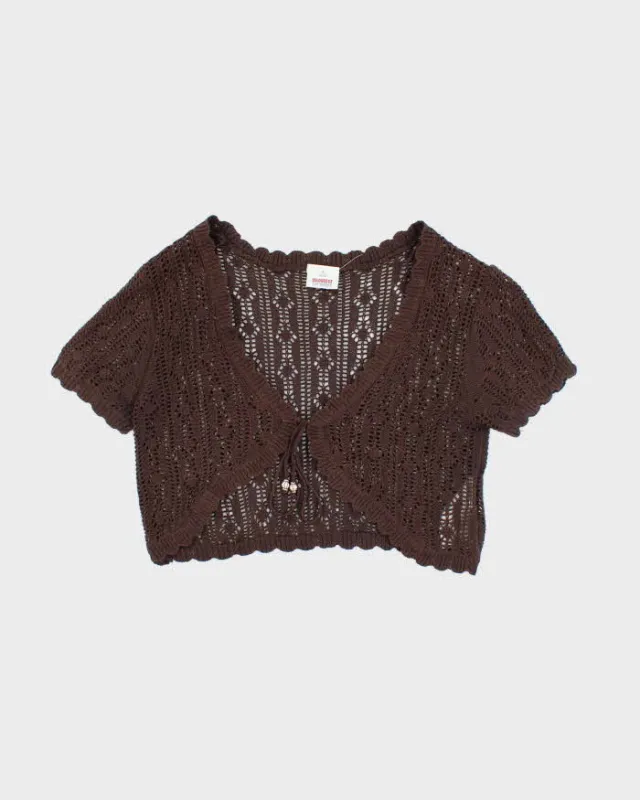 Vintage Y2k 00s Colours Of The World Knit Cardigan - M sold by Rokit