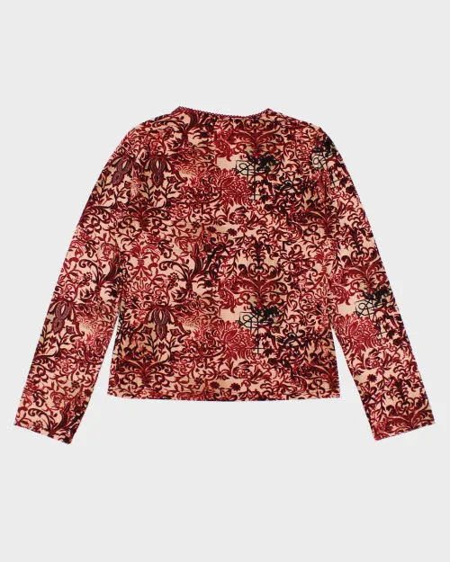 Y2k 00s Jessica Long Sleeve Top - S sold by Rokit product image thumbnail 2