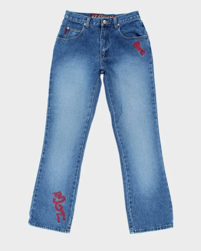 Y2k 00s Stone Girlie Wear Jeans - W28 L32 sold by Rokit