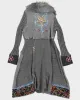 Vintage Women's Y2K Papillon Long Cardigan Jacket - XL sold by Rokit