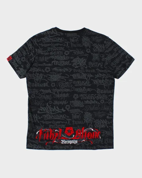 Vintage Y2K Tribal All Over Print T-Shirt - L sold by Rokit product image thumbnail 2