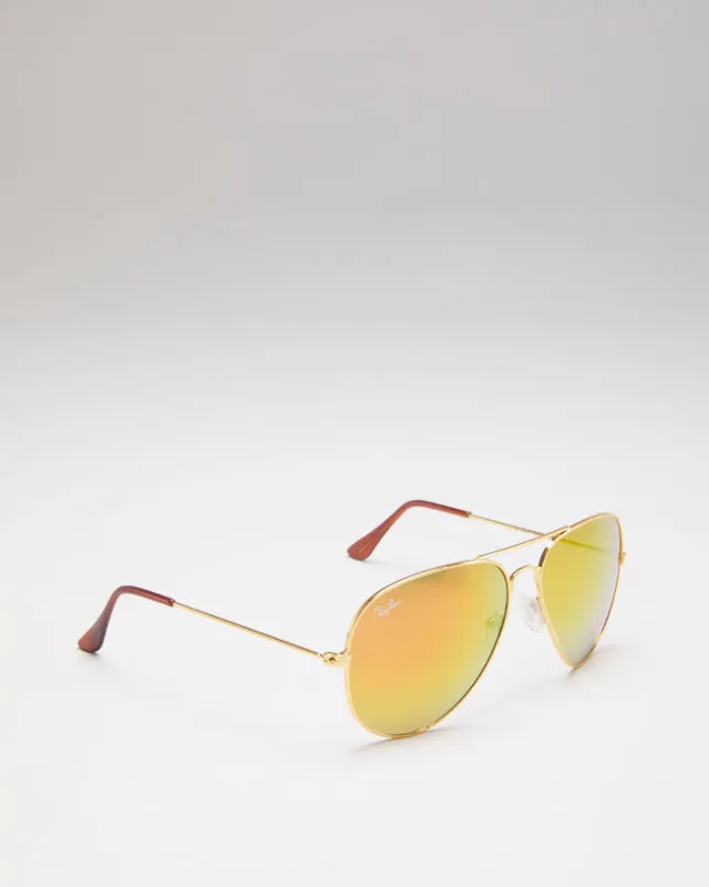 Ray-Ban Aviator Flash Lenses Sunglasses sold by Rokit