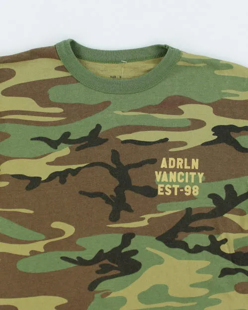 Vintage 2000's Camouflage Long sleeve T-Shirt - S sold by Rokit product image thumbnail 3