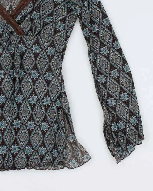 Y2k 00s Moa Moa Mesh Top - L sold by Rokit product image thumbnail 4