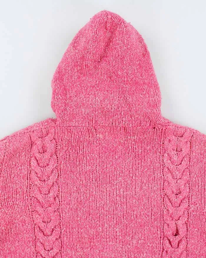 Y2k 00s Pink Tassel Wool Blend Cardigan - M sold by Rokit product image thumbnail 5