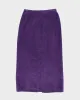 Vintage Purple Corduroy Maxi Skirt - S sold by Rokit