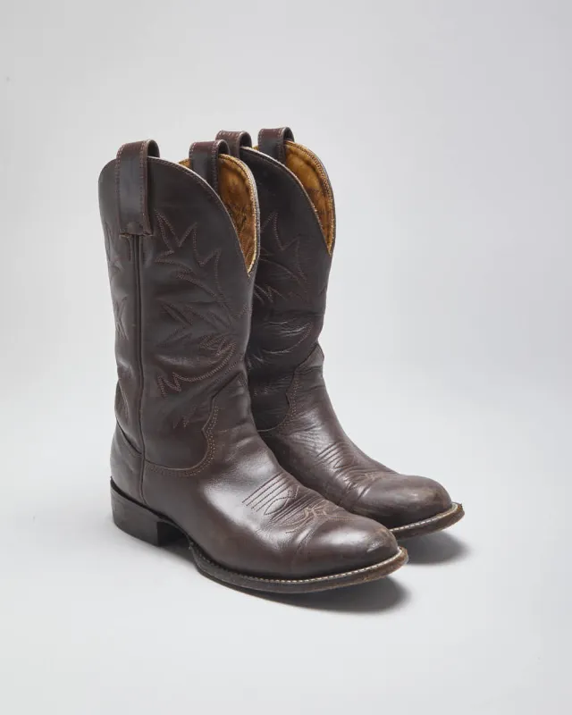Vintage Biltrite Brown Cowboy Boots - UK6 sold by Rokit