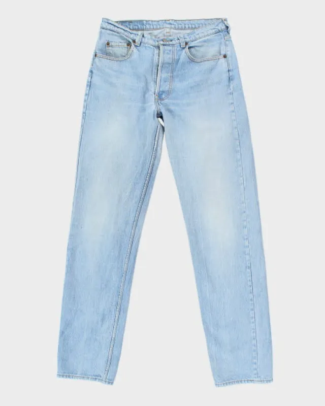Vintage Levi's 501 Light Wash Denim Jeans - W30 L33 sold by Rokit