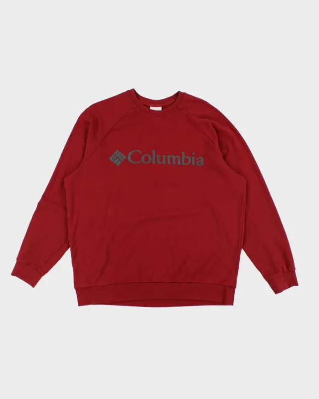 Vintage 2000's Columbia Spell Out Sweatshirt - L sold by Rokit