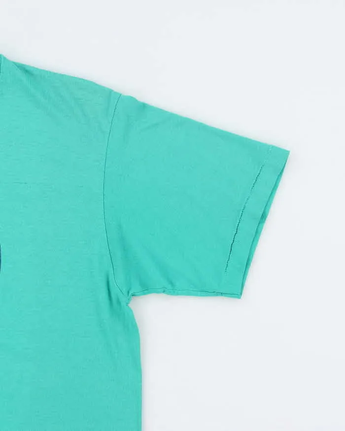 Vintage 80's Miami Beach Vice Graphic Single Stitch T-Shirt - L sold by Rokit product image thumbnail 4