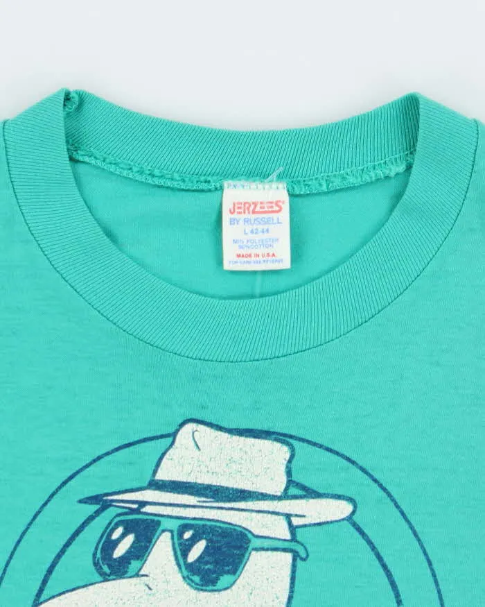 Vintage 80's Miami Beach Vice Graphic Single Stitch T-Shirt - L sold by Rokit product image thumbnail 5