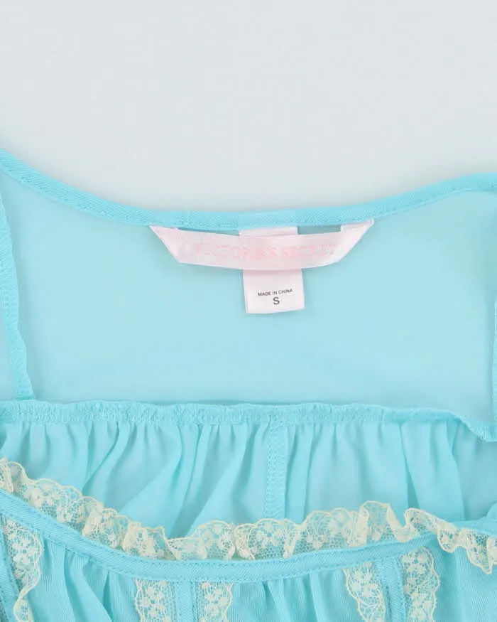 Vintage Y2k 00s Victoria's Secret Blue Mesh Cami - S sold by Rokit product image thumbnail 5