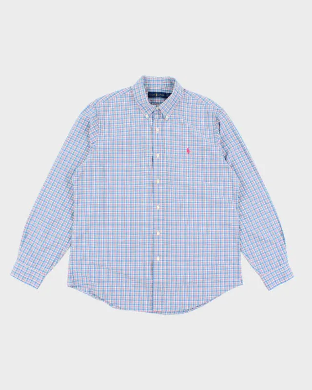 Vintage Ralph Lauren Checked Long Sleeve Shirt - L sold by Rokit