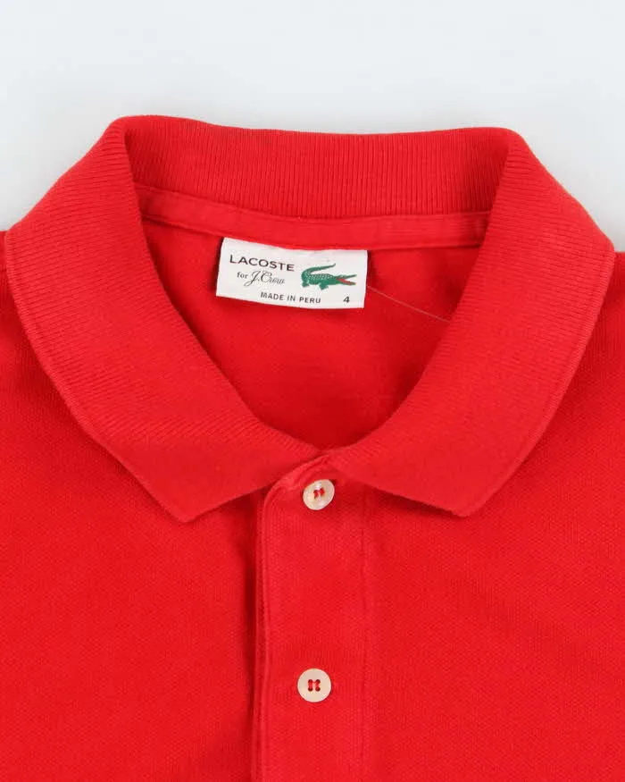 Vintage 2000's Lacoste by J Crew Blue Crocodile Polo Shirt - M sold by Rokit product image thumbnail 5