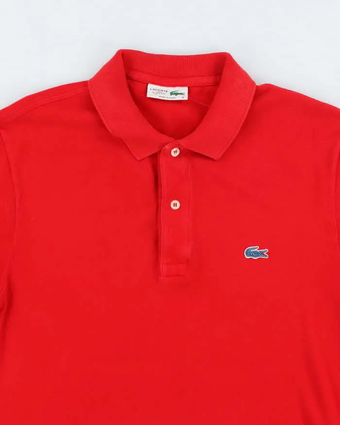 Vintage 2000's Lacoste by J Crew Blue Crocodile Polo Shirt - M sold by Rokit product image thumbnail 3