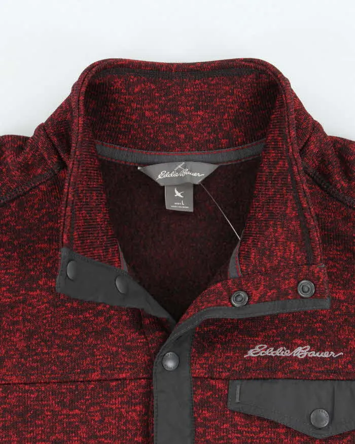 Vintage 2000's Eddie Bauer Quarter Button Sweatshirt - L sold by Rokit product image thumbnail 5