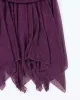 Vintage Y2k 00s Jessica Glitter Ruched Handkerchief Hem Dress - XS sold by Rokit