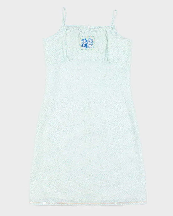 Vintage Felix The Cat Floral Dress - M sold by Rokit