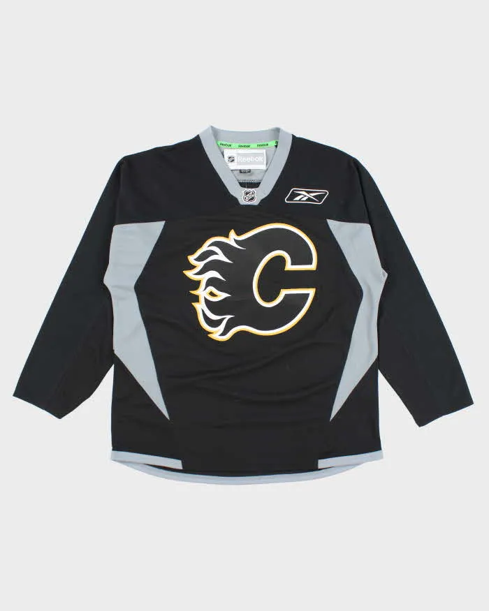 Vintage 2000's Reebok Calgary Flames Away Shirt - L sold by Rokit