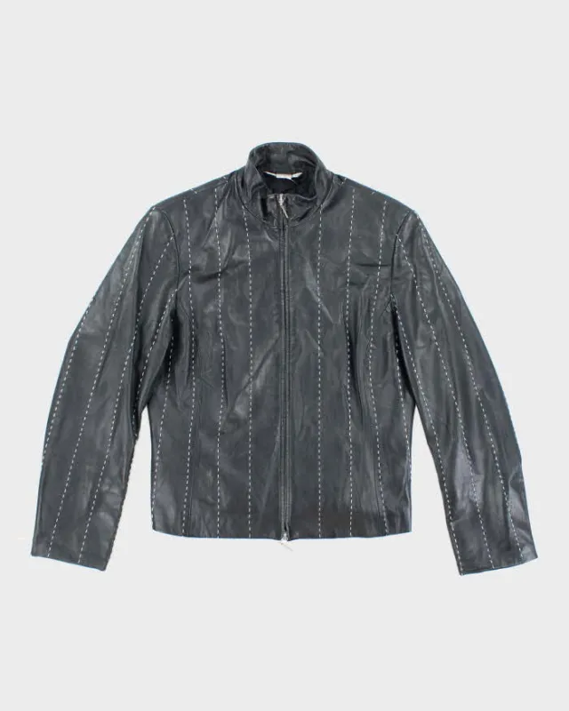 Vintage 90s Peter Nygard Lightweight Leather Jacket - L sold by Rokit