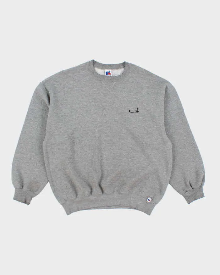 Vintage Oversized Russell Athletic Golf Logo Sweatshirt - XL sold by Rokit