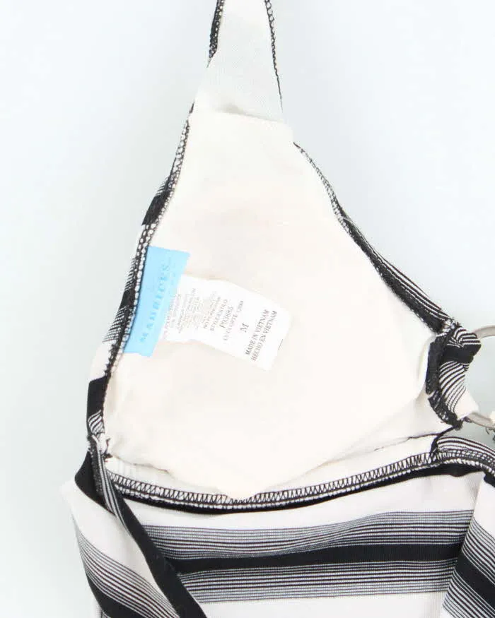 Vintage Y2k 00s Maurices O Ring Stripe Bikini Top - M sold by Rokit product image thumbnail 4