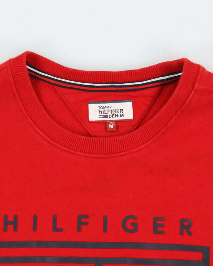 Vintage 2000's Tommy Hilfiger Spell Out Logo Sweatshirt - M sold by Rokit product image thumbnail 5