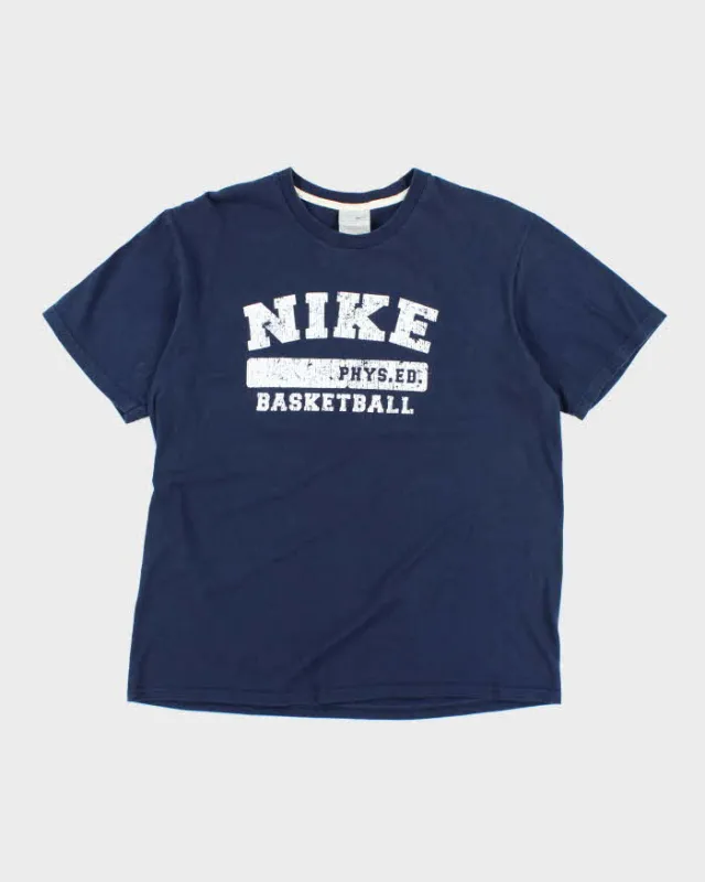 Vintage Y2K Nike Basketball Graphic T-Shirt - L sold by Rokit