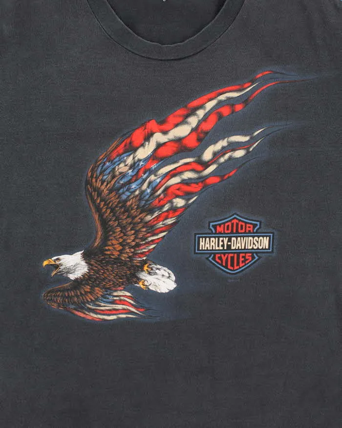 Vintage 2000's Harley Davidson Big Eagle Graphic T-Shirt - XL sold by Rokit product image thumbnail 3