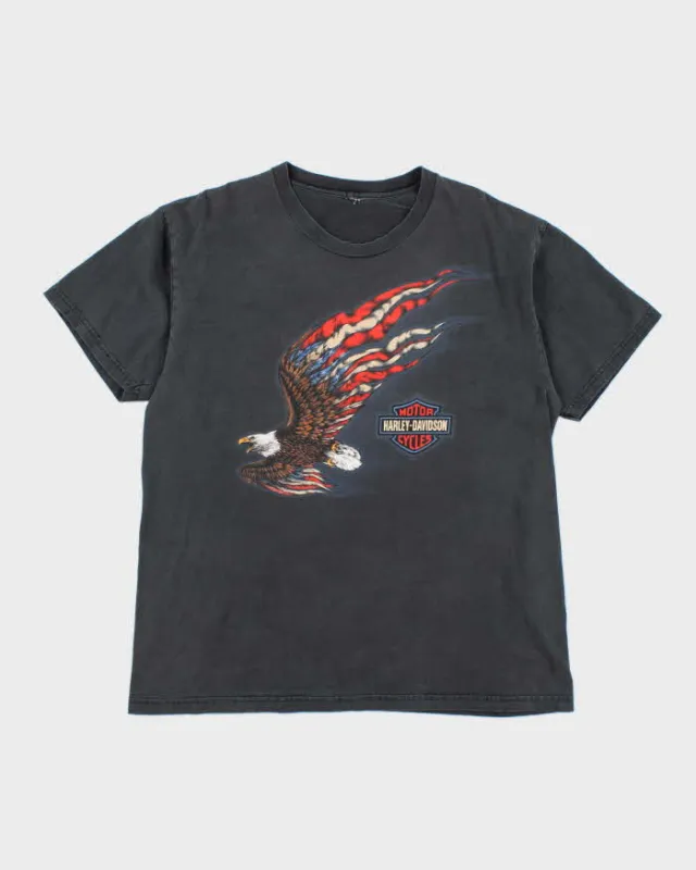Vintage 2000's Harley Davidson Big Eagle Graphic T-Shirt - XL sold by Rokit