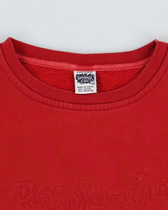 Vintage 2000's MGM Rainforest Cafe Las Vegas Sweatshirt - XXL sold by Rokit product image thumbnail 5