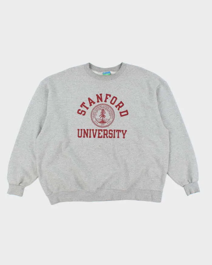 Vintage 2000's Champion Stanford University Spell Out Sweatshirt - XXL sold by Rokit