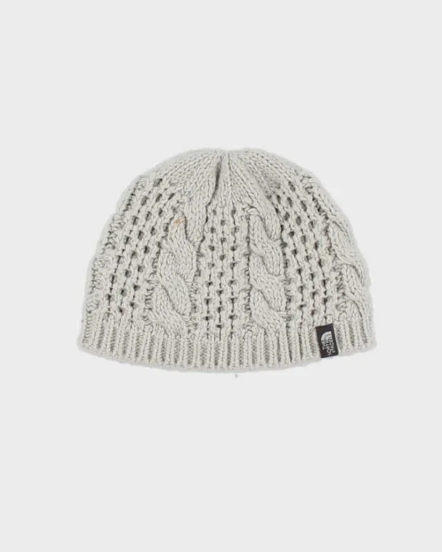 Vintage Y2K Women's The North Face Cable Knit Toque Beanie - OS sold by Rokit